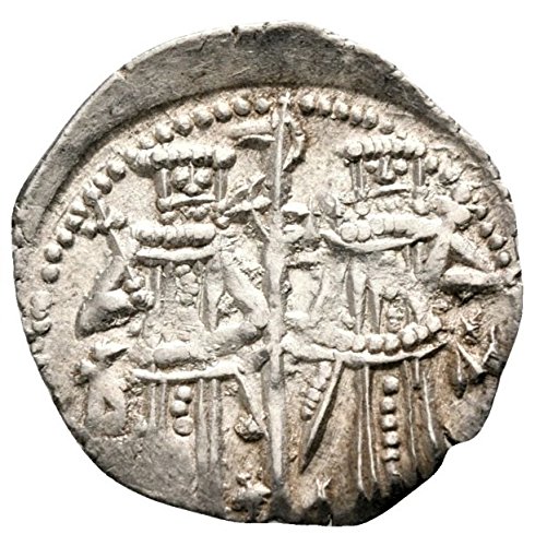 BG 1331-1371 A.D. אימפריה בולגרית מימי הביניים מטבע כסף עתיק של ימי הביניים גרוסו טוב