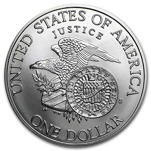 1998 S Robert F Kennedy זיכרון Bu Silver Dollar Brilliant Uncirulated Mint Mint