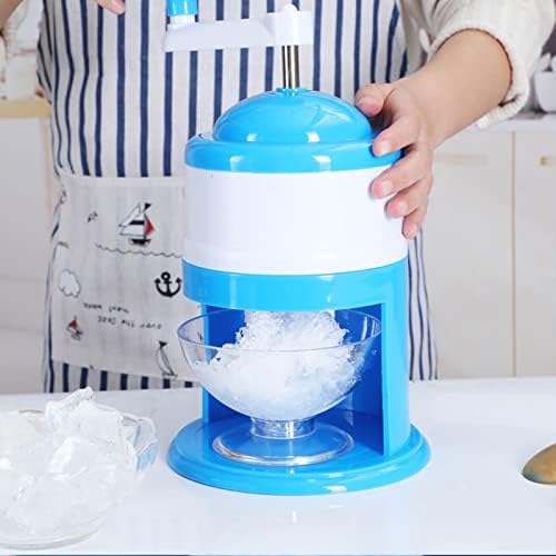 חום בית נייד נייד מכונת קרח מגולח ידנית מכונת שייק פרי מיני מגילוח קרח בית מגרסה קרח קטן