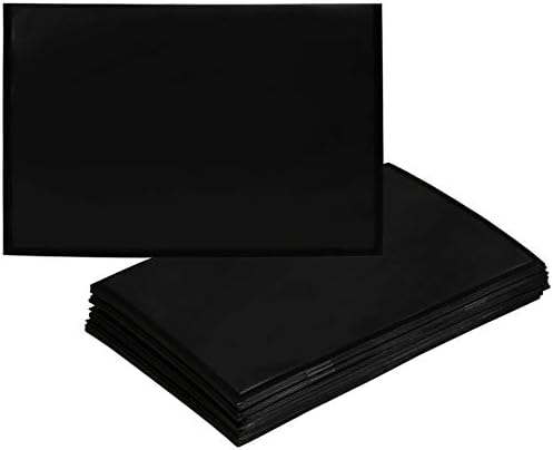 שרוולי צילום מגנטיים של איקווניקאל, שחור, 4X6 אינץ ', 40 חבילות