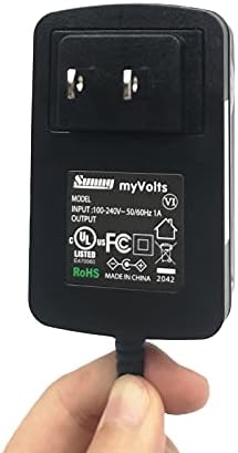 Myvolts 9V מתאם אספקת חשמל תואם/החלפה עבור Philips PET741D DVD Play