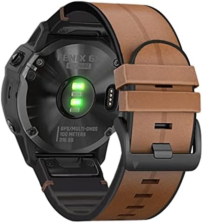 Cysue QuickFit Watch Strap עבור Garmin Fenix ​​7 7x 6x Pro 5x 5 Plus 3HR 935 945 S60 Silicone Silicone Watch 22 26 ממ