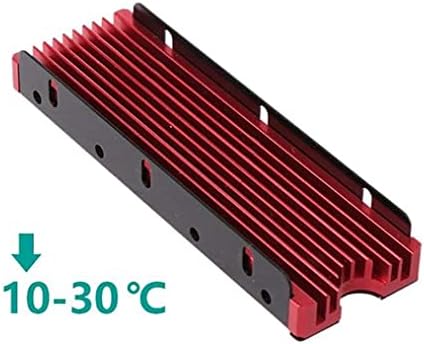 M.2 קירור 2280 SSD קירור חום דו צדדי עם כרית סיליקון תרמית עבור PCIE NVME M.2 SSD או NGFF SATA M.2 SSD