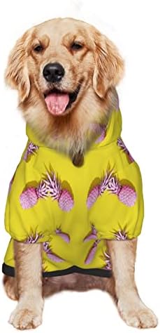 קפוצ'ון גדול כלב טרופי-הוואי-ייאן-אינו-סוודר חיות מחמד סוודר עם מעיל תלבושת חתולים רכה X