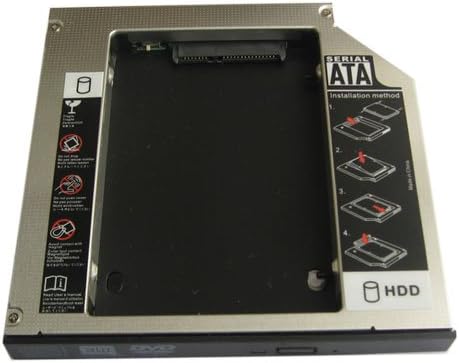 גנרי 9.5 ממ כונן קשיח שני HDD SSD CADDY עבור Sony Vaio Z Series VPCZ133GM VPC Z13C5E