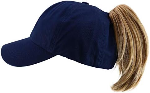 חנות הלבשה אופנתית גדולה על XL Unstructure Ladies Canytail כותנה כותנה כובע בייסבול