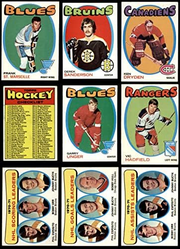 1971-72 TOPPS הוקי סט שלם VG/EX+