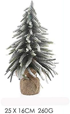 ריסוס עץ חג המולד של השלג אריזת עץ חג המולד מיני סימולציה של נובל ארז עץ קישוט קטן קישוט לחג המולד