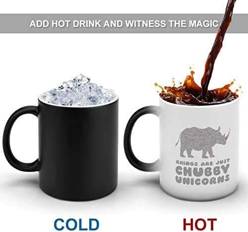 שמור ספל קפה קרנף חום ספל רגיש לספל מחליף כוס תה קרמיקה קרמיקה עם ידית למשרד הביתי