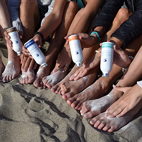 חוף אוליטה נעלם מסיר חול - אבקת גוף טבעית ובטוחה לשונית-מסיר חול-6 אונקיות, קוקוס