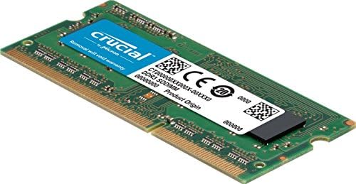 RAM מכריע 4GB DDR3 1600 MHz CL11 זיכרון מחשב נייד CT51264BF160B