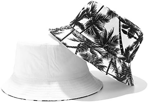אופנה גן כובע גבירותיי דלי כובע בד וכובע מתקפל טיולים כובע כובע בחוץ שמש הדפסת גברים שני-צדדי בייסבול כובעים