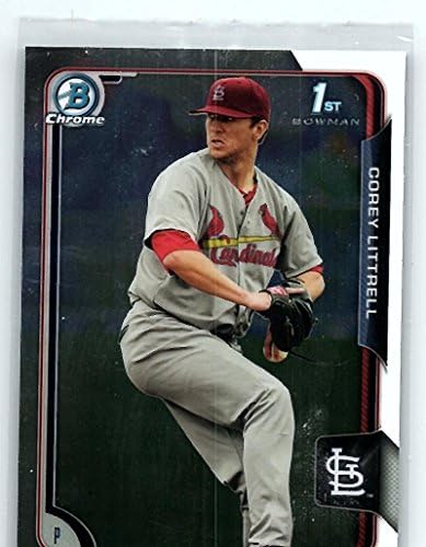 2015 Bowman Chrome Prospects BCP53 Corey Littrell NM-MT Cardinals