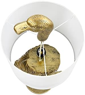 יצירתי שיתוף פעולה פלמינגו צל מנורת שולחן, 32, זהב, לבן