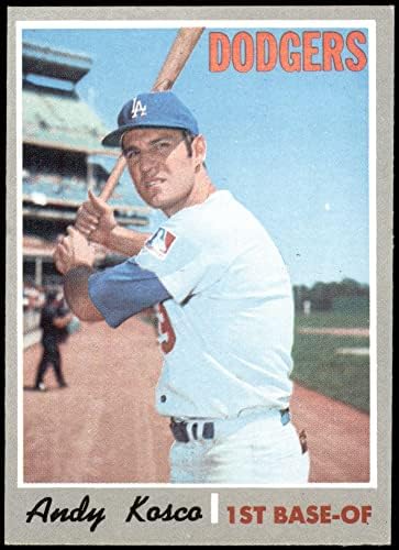 1970 Topps 535 אנדי קוסקו לוס אנג'לס דודג'רס NM Dodgers