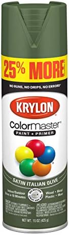 Krylon K05130107 Colormaster Acrylic Crystal Crystal, מבריק, ברור, 11 גרם.