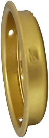 QCAA משיכת אצבעות פליז מוצקה, 2-1/8 , פליז פולני, מיוצר בטייוואן, 4 חבילה