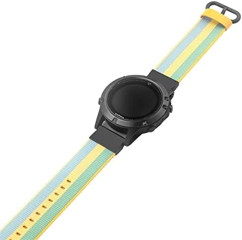 רצועת שעון ניילון לשחרור מהיר 22 ממ עבור גרמין פניקס 6 פי 6 שעון חכם פרו איזיפיט להקת יד פניקס 5 פי 5 פלוס 935 ס60 קוואטיקס5