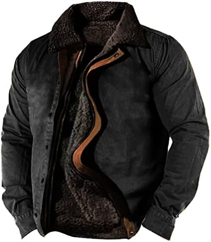 ז'קט לגברים גברים אופנה פנאי שרוול ארוך בצבע מוצק חם מעילי ברדס עם הלבשה עליונה 2023 בגדים