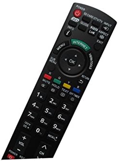 החלפה אוניברסלית שלט רחוק מתאים לפנסוניק TC-22LH1 TC-22LH30 TC-23LX50 TH-42LRH50U TH-47LFV5U פלזמה LCD LED HDTV 3D VIERA TV TV