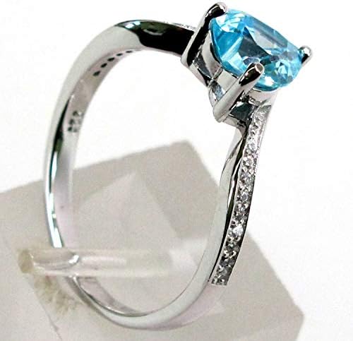 תכסיס פיילין שיק נשים 925 כסף תרשיש חן לב טבעת חתונה כלה תכשיטי חדש