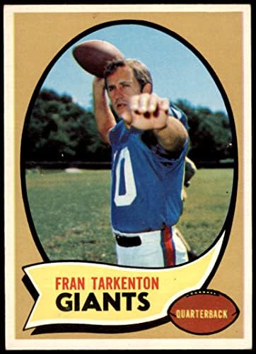 1970 Topps 80 Fran Tarkenton New York Giants-FB Ex+ Giants-FB Georgia