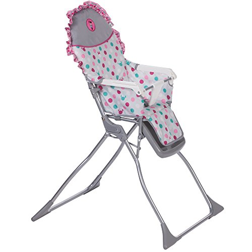 דיסני תינוק פשוט לקפל בתוספת גבוהה כיסא, מיני דוט כיף