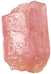 Gemhub ריפוי קריסטל מחוספס AAA+ אבן טורמלין ורודה קטנה 3.60 סמק. אבן חן רופפת לעטיפת תיל, קישוט