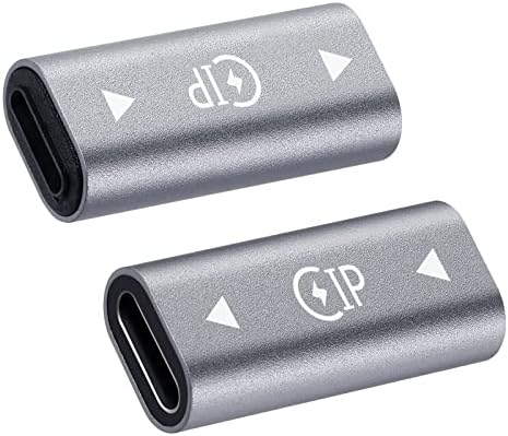 BOLS USB-C נשים למתאם נשי לסנכרון וטעינה של נתונים, התואמות ל- Huawei P10 ומכשירי C אחרים, התואמים לאייפון, MacBook וממשקים תואמים אחרים ……