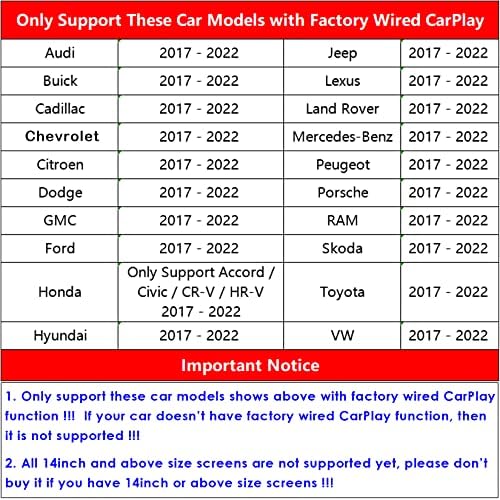 MMB 3rd אלחוטית Carplay מולטימדיה טלוויזיה וידאו דונגל דונגל AI, 4GB+64GB Android 11.0 OS, שיקוף אלחוטי, פלט HDMI, מחזות USB, רק תומך בשנים 2017-2022 מכוניות עם פונקציית Carplay Carplay של מפעל