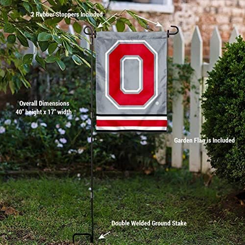 ערכת מחזיק מוט דגל גן מדינת אוהיו.