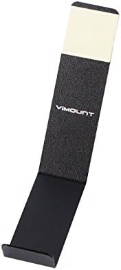 מחזיק מתכת קיר Vimount תואם לפלייסטיישן 4 PS4 קלאסי/שומן עם בקרי 2x קיר בקיר בצבע שחור