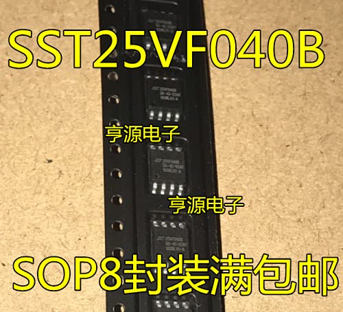 10 יחידות SST25VF040B SST25VF040B-50-4C-S2AF SOP8
