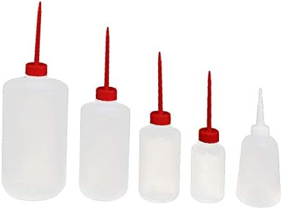 פלסטיק ישר אדום מקור לסחוט תעשייתי מחלק שמן בקבוק סט 5 ב 1(חדש לון0167 פלסטיק ישר בהשתתפות אדום מקור לסחוט יעילות אמינה תעשייתי מחלק שמן בקבוק סט 5 ב