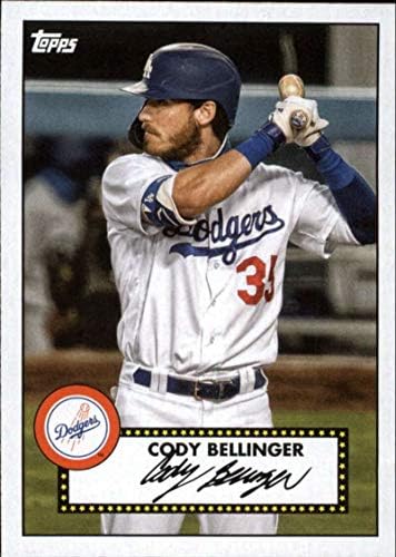 2021 Topps Series 1 Baseball 1952 Topps Redux T52-22 Cody Belinger Los Angeles Dodgers הרשמי של כרטיס מסחר MLB