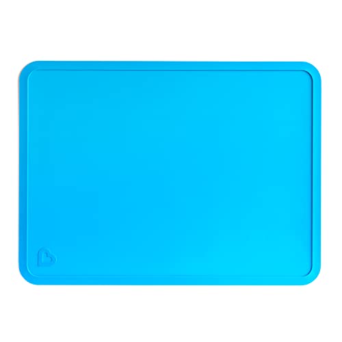 Munchkin® Spotless ™ Silicone Placemats לילדים, 2 חבילה, כחול/סגול