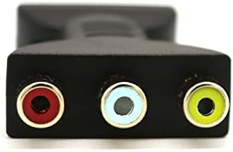 977NSJ 2PC HDMI מצופה זהב ל -3 RGB RCA מתאמי אודיו וידאו ממירי רכיבי AV