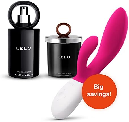 צרור LELO: INA גל 2 G SPOT SPOT ו- VIBTARAL VIBTORATOR PINK + FREE FRECKING TOACK CARDLE CARLE WANILLE CRAM DE CACAO + FREE 5 FL. קרם לחות אישי של עוז ללו