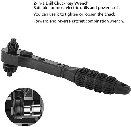 2 ב -1 12.7 ממ 17.5 ממ ערכת מחגר מקדח צ'אק צ'אק מפתח מפתח מפתח מפתח ברגים מפתח ברגים מפתח מפתח מפתח כפול שימוש בברג מחגר לכלי חשמל