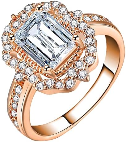 2023 זירקוניה לנשים בלינג מעורבות יהלום טבעת טבעת טבעת