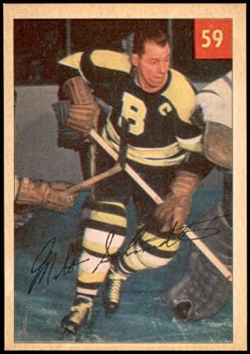 1954 Parkhurst 59 Milt Schmidt Boston Bruins NM Bruins