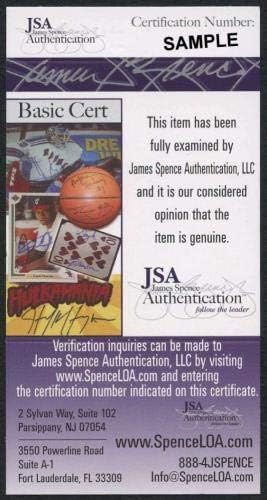 דייב קוונס JSA COA חתום 37x10 פוסטר רזה צילום חתימה - תמונות NBA עם חתימה