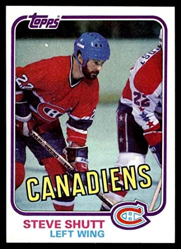1981 Topps 34 Steve Shutt Montreal Canadiens NM Canadiens