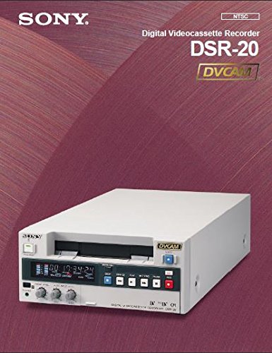 Sony DSR-20 DVCAM / DV / MINIDV VTR נגן / מקליט