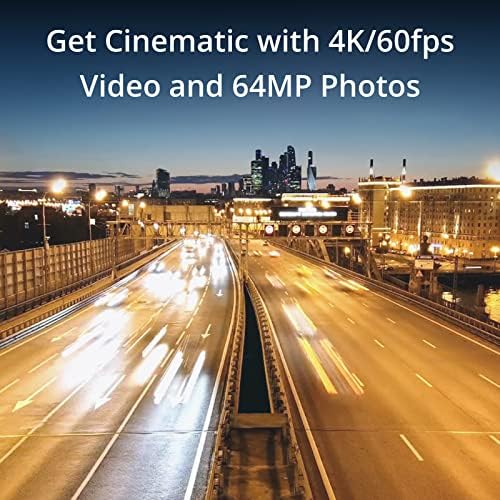 DJI Pocket 2 קומבו בלעדי-מצלמת Vlogging בגודל כיס, Gimbal ממונעת 3 צירים, מקליט וידאו 4K, 64MP Photo, ActiveTrack 3.0, YouTube Tiktok Video, לאנדרואיד ואייפון