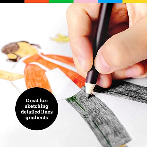 120 עפרונות צבעוניים על בסיס שמן למבוגרים ואמנים-עפרונות מקצועיים לציור, רישום וספרי צביעה - סט עפרונות פסטל אמנות ליבה רכה עם גוון עור-מבוגרים וילדים