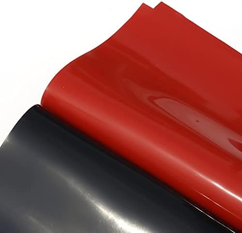 1 pcs עבה 0.1 ~ 3 ממ כרית סיליקון נקה מחצלת שרף מלא מלאכה כלי טמפרטורה גבוהה גיליון צלחת דביק שקוף שחור לבן אדום - אדום - אדום