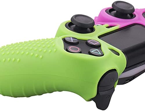 מגן על ידית סיליקון בצבע כפול תואם ל- PS5 מכסה שלם מגן אלקטרוניקה משחקי וידאו חלקי החלפה ואביזרים