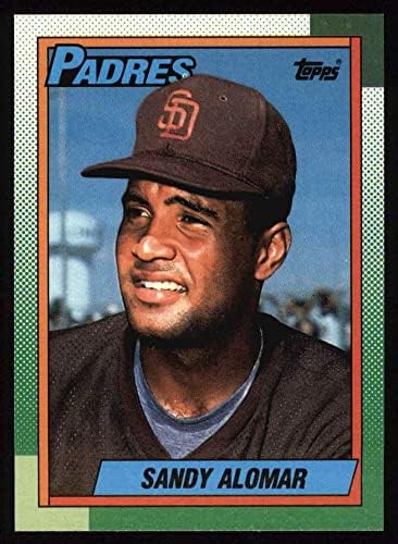 1990 Topps 353 Sandy Alomar Jr. San Diego Padres NM/MT Padres
