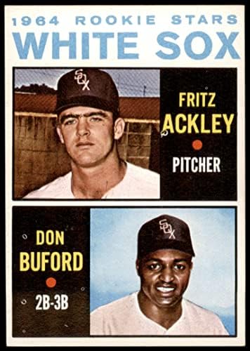 1964 Topps 368 טירונות ווייט סוקס דון בופורד/פריץ אקלי שיקגו ווייט סוקס NM+ White Sox